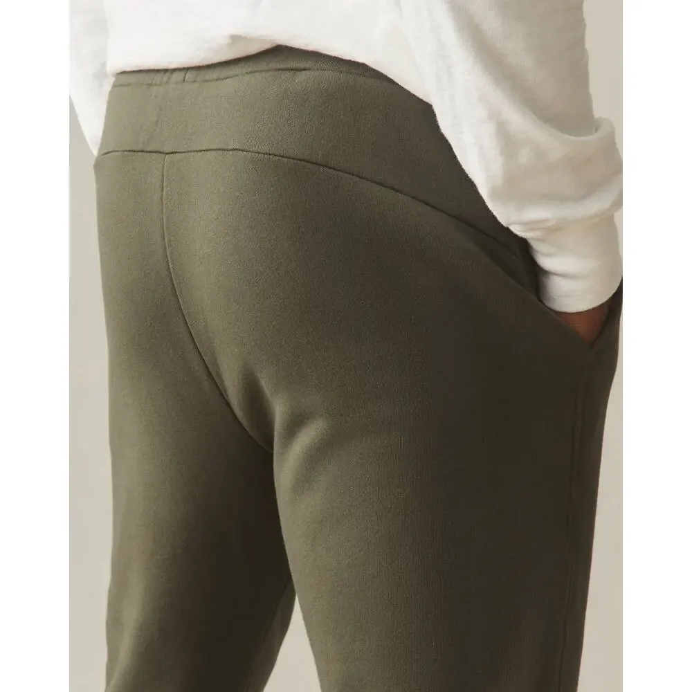 NWOT American Giant Men's Straight Cotton Sweatpant Deep Olive Size Large
